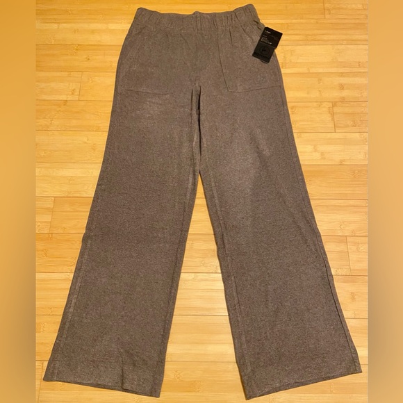 90 Degree By Reflex Pants - 90 Degree By Reflex Wide Leg Pant | Classic Brown Size Medium